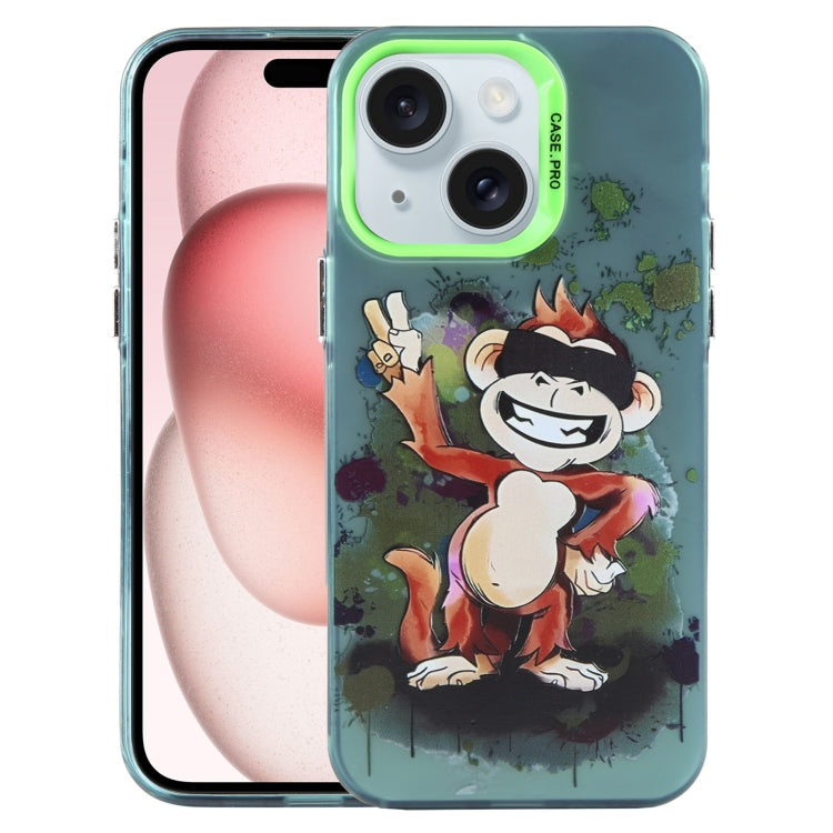 Animal Pattern PC Phone Case, For iPhone 15 Pro, For iPhone 14 Pro Max, For iPhone 15 Plus