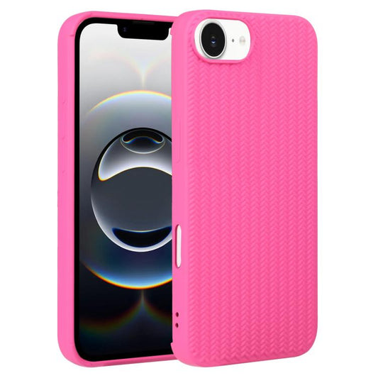 Weave Texture Silicone Phone Case, For iPhone 17e / 16e, For iPhone 16 Pro Max