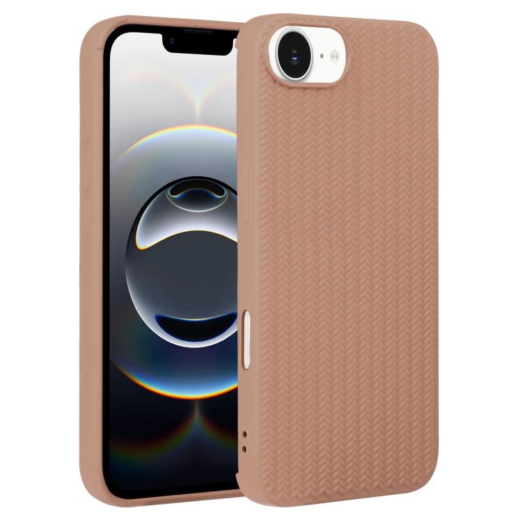 Weave Texture Silicone Phone Case, For iPhone 17e / 16e, For iPhone 16 Pro Max
