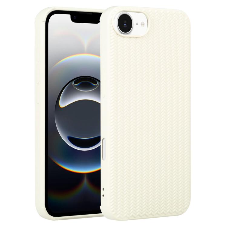 Weave Texture Silicone Phone Case, For iPhone 17e / 16e, For iPhone 16 Pro Max