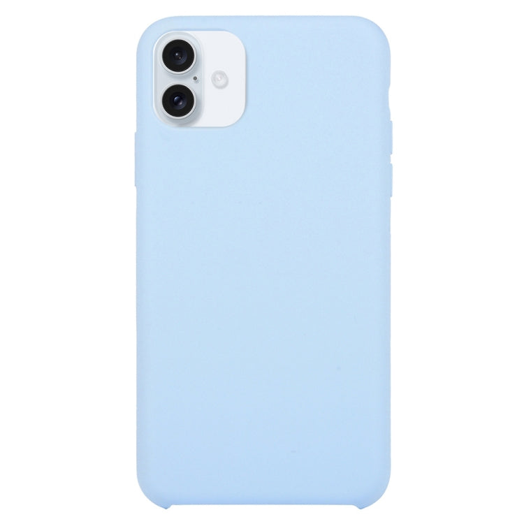 Solid Silicone Phone Case, For iPhone 16 Plus