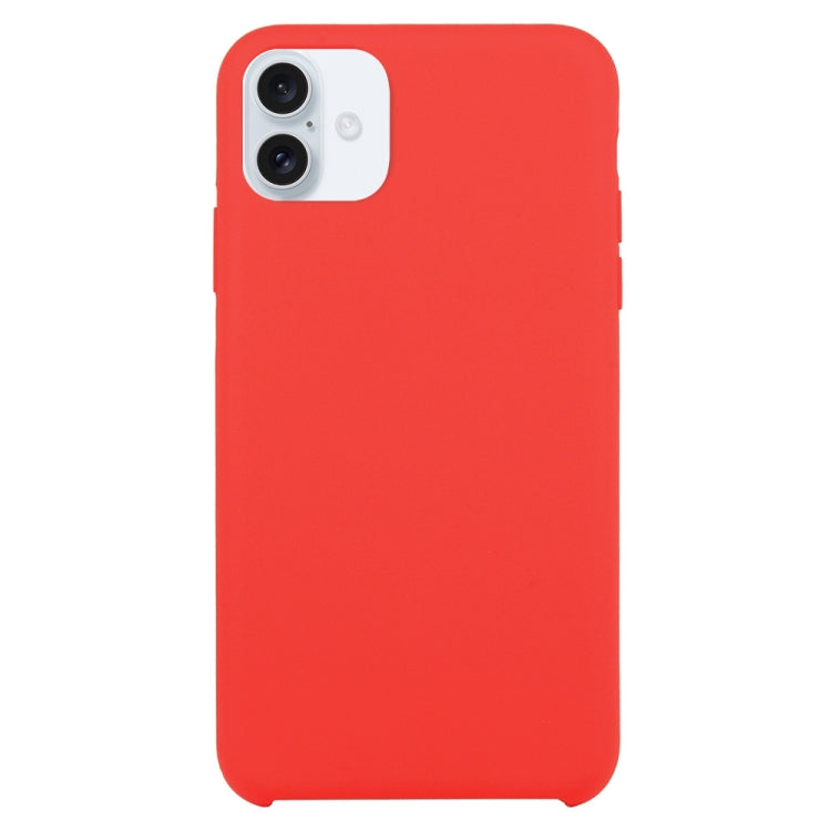 Solid Silicone Phone Case, For iPhone 16