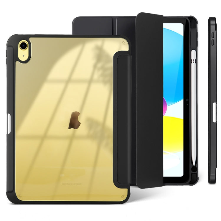 3-folding Acrylic Smart Leather Tablet Case, For iPad mini 6 / mini 2024, For iPad Pro 11 2022 / 2021 / 2020, For iPad 10th Gen 10.9 2022, For iPad Air 2022 / 2020 10.9, For iPad 10.2 2021 / 2020 / 2019, For iPad Pro 10.5 / Air 2019