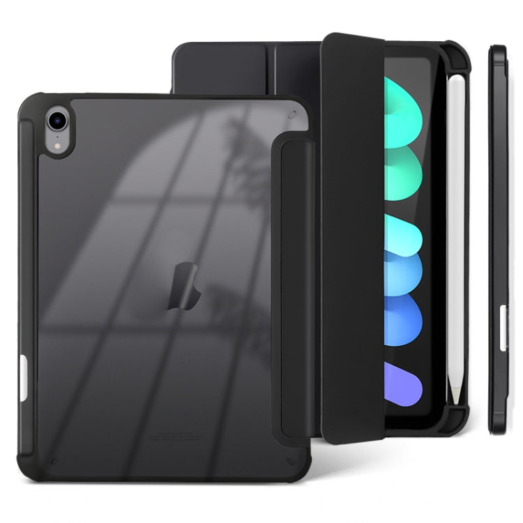 3-folding Acrylic Smart Leather Tablet Case, For iPad mini 6 / mini 2024, For iPad Pro 11 2022 / 2021 / 2020, For iPad 10th Gen 10.9 2022, For iPad Air 2022 / 2020 10.9, For iPad 10.2 2021 / 2020 / 2019, For iPad Pro 10.5 / Air 2019