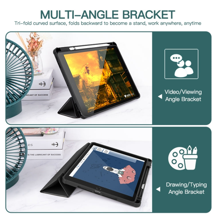 3-folding Acrylic Smart Leather Tablet Case, For iPad mini 6 / mini 2024, For iPad Pro 11 2022 / 2021 / 2020, For iPad 10th Gen 10.9 2022, For iPad Air 2022 / 2020 10.9, For iPad 10.2 2021 / 2020 / 2019, For iPad Pro 10.5 / Air 2019