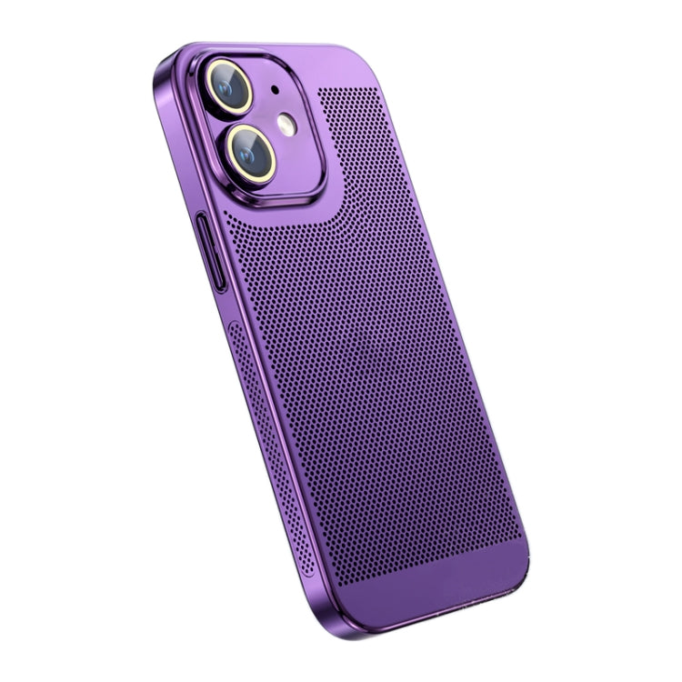 Ice Sense Heat Dissipation Electroplating PC Phone Case, For iPhone 13, For iPhone 12, For iPhone 12 Pro Max