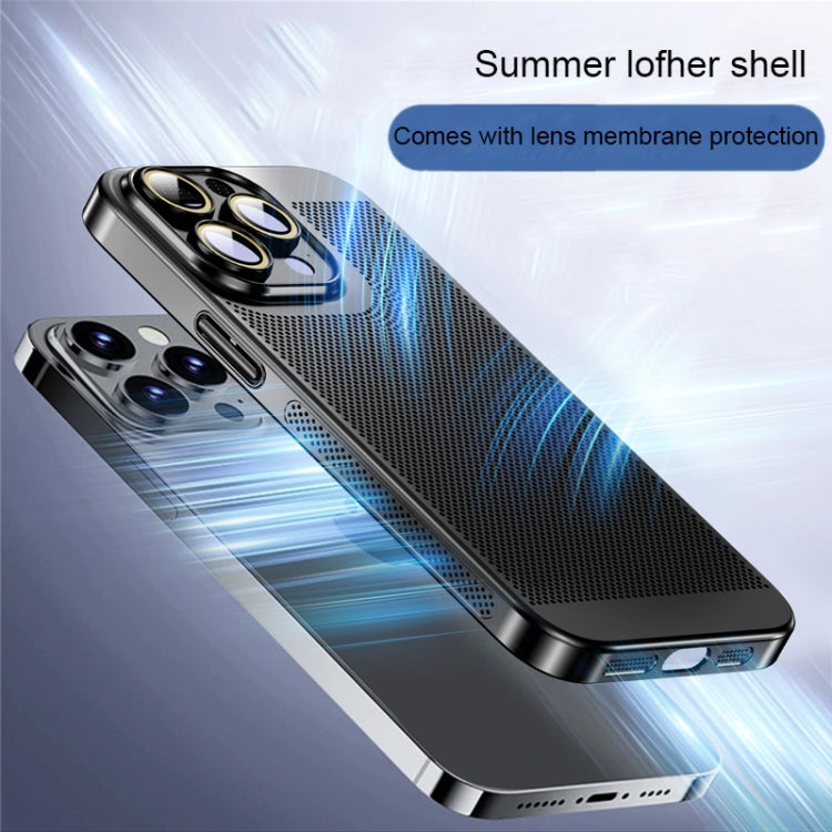 Ice Sense Heat Dissipation Electroplating PC Phone Case, For iPhone 14 Pro Max, For iPhone 13 Pro Max, For iPhone 13 Pro