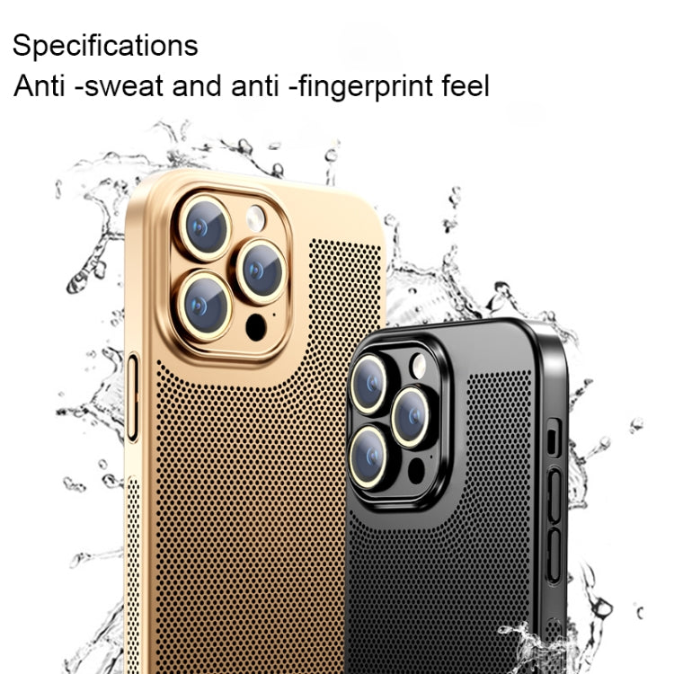 Ice Sense Heat Dissipation Electroplating PC Phone Case, For iPhone 14 Plus, For iPhone 14, For iPhone 14 Pro
