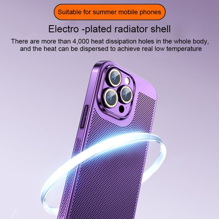 Ice Sense Heat Dissipation Electroplating PC Phone Case, For iPhone 12 Pro, For iPhone 11 Pro Max, For iPhone 11