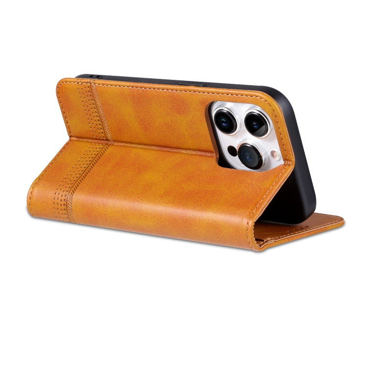 AZNS Magnetic Calf Texture Flip Leather Phone Case