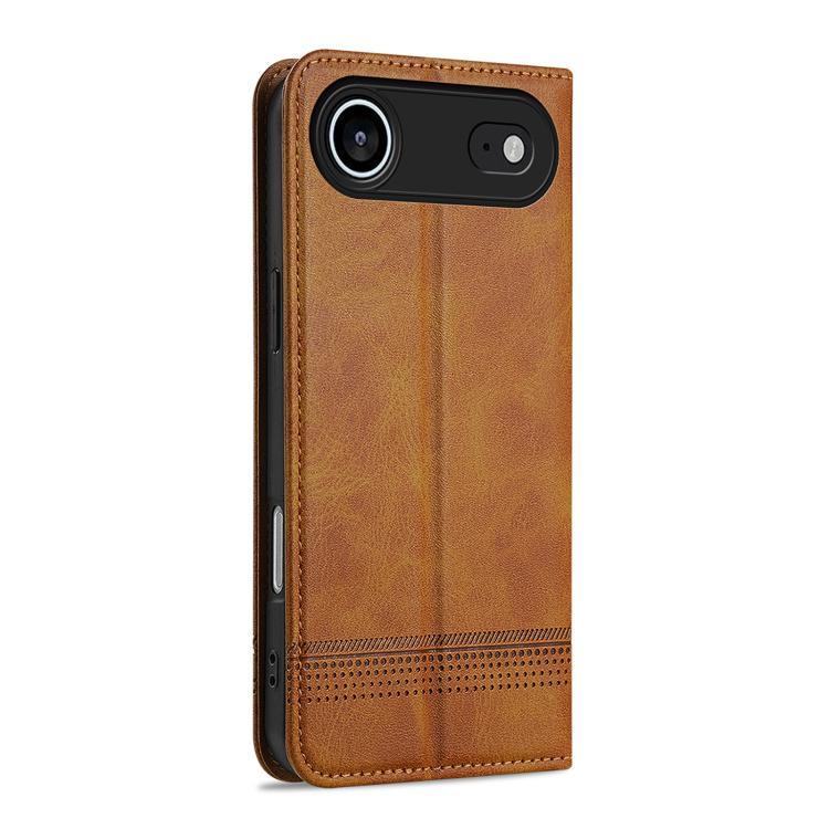 AZNS Magnetic Calf Texture Flip Leather Phone Case, For iPhone 16, For iPhone 15 Pro Max, For iPhone 15 Pro