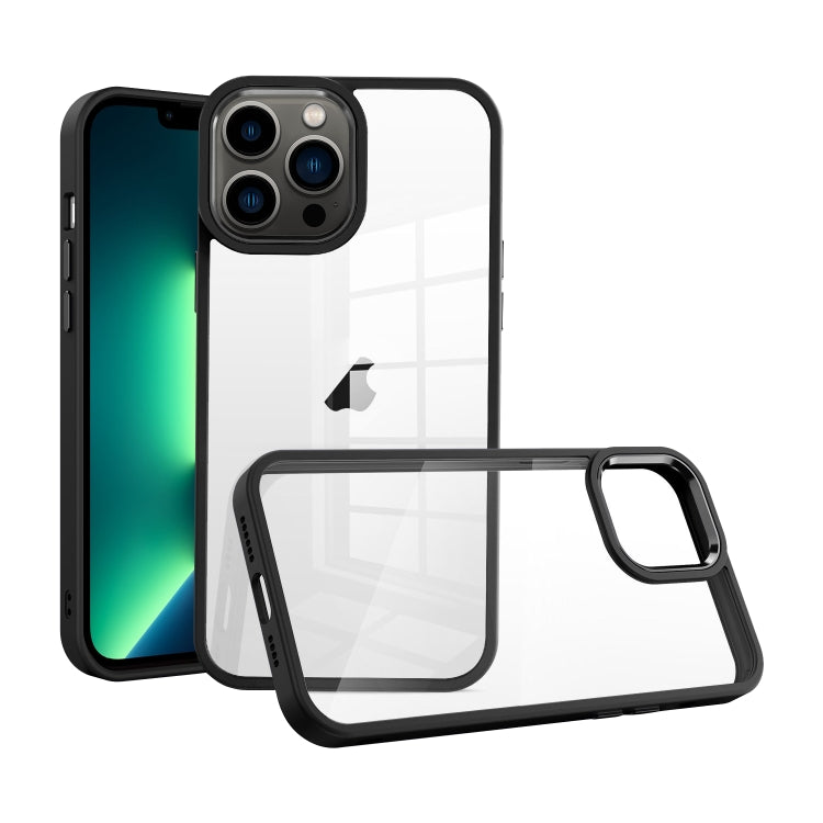Macaron High Transparent PC Phone Case, For iPhone 15 Pro Max, For iPhone 15 Pro, For iPhone 15, For iPhone 14 Plus