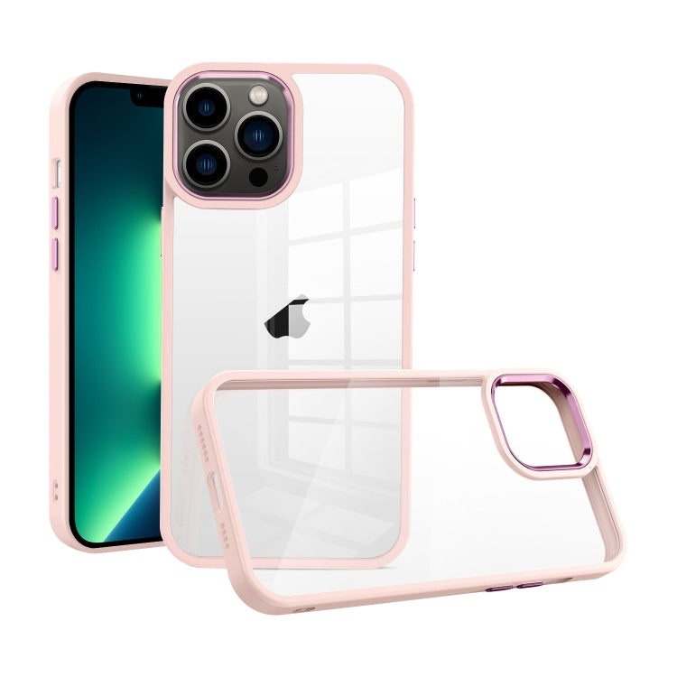 Macaron High Transparent PC Phone Case, For iPhone 15 Pro Max, For iPhone 15 Pro, For iPhone 15, For iPhone 14 Plus
