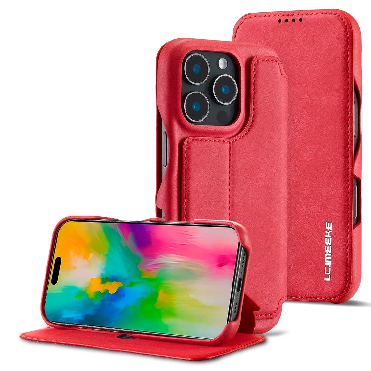 LC.IMEEKE Hon Ancient Series Flip Leather Phone Case, For iPhone 15 Pro Max, For iPhone 15 Pro, For iPhone 15 Plus, For iPhone 15
