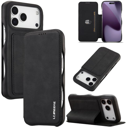 LC.IMEEKE Hon Ancient Series Flip Leather Phone Case, For iPhone 17 Pro Max, For iPhone 17 Pro, For iPhone 17, For iPhone Air