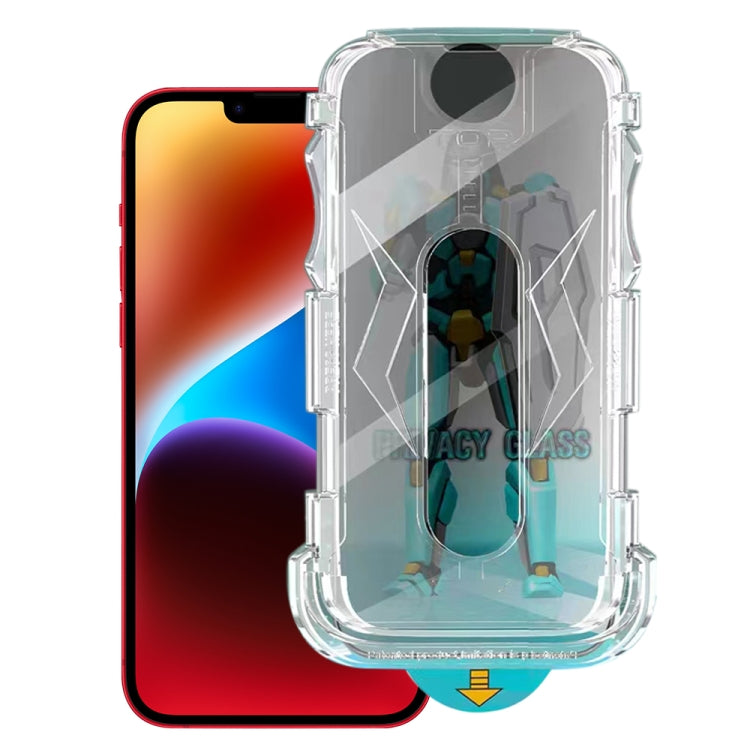 Easy Install 28 Degree Privacy Armor Tempered Glass Film, For iPhone 16e, For iPhone 16 Pro Max, For iPhone 16 Pro, For iPhone 16 Plus, For iPhone 16, For iPhone 15 Pro Max, For iPhone 15 Pro, For iPhone 15 Plus, For iPhone 15...