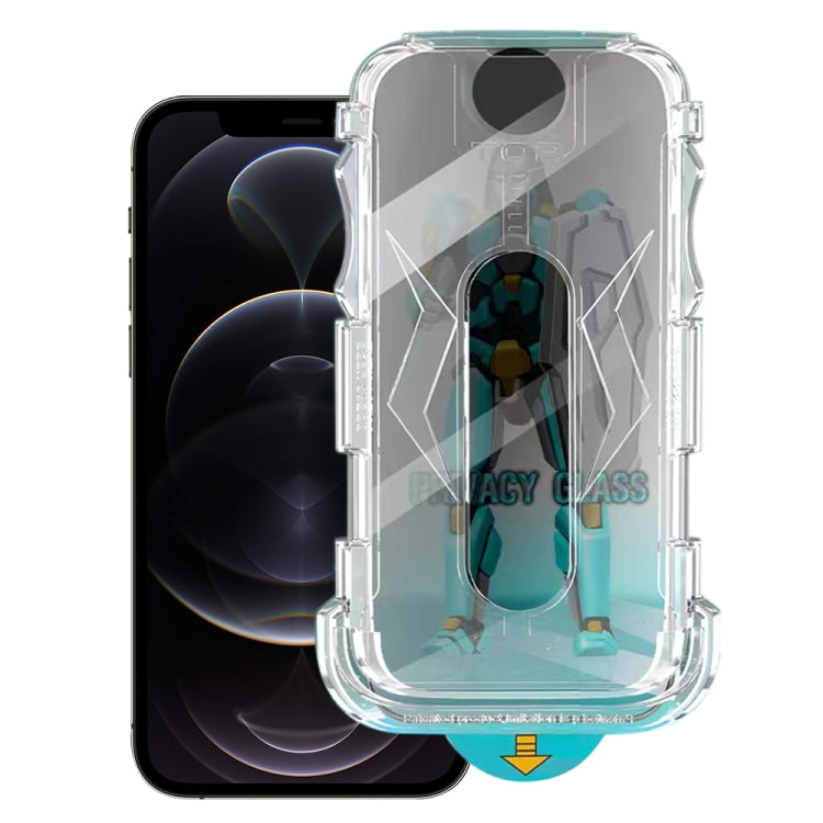 Easy Install 28 Degree Privacy Armor Tempered Glass Film, For iPhone 16e, For iPhone 16 Pro Max, For iPhone 16 Pro, For iPhone 16 Plus, For iPhone 16, For iPhone 15 Pro Max, For iPhone 15 Pro, For iPhone 15 Plus, For iPhone 15...