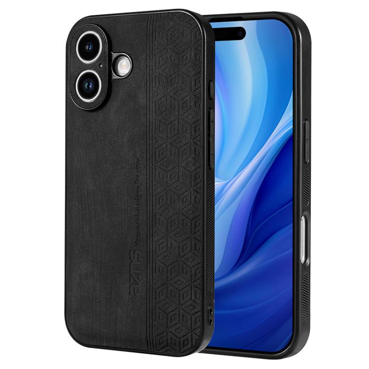 AZNS 3D Embossed Skin Feel Phone Case, For iPhone 16e, For iPhone 16 Pro Max, For iPhone 16 Pro, For iPhone 16 Plus