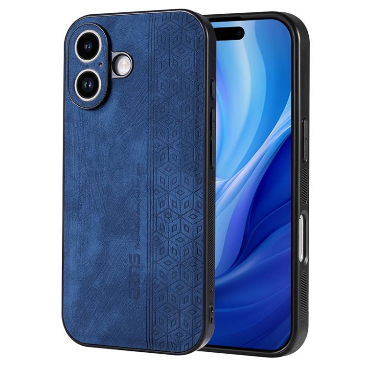 AZNS 3D Embossed Skin Feel Phone Case, For iPhone 16e, For iPhone 16 Pro Max, For iPhone 16 Pro, For iPhone 16 Plus