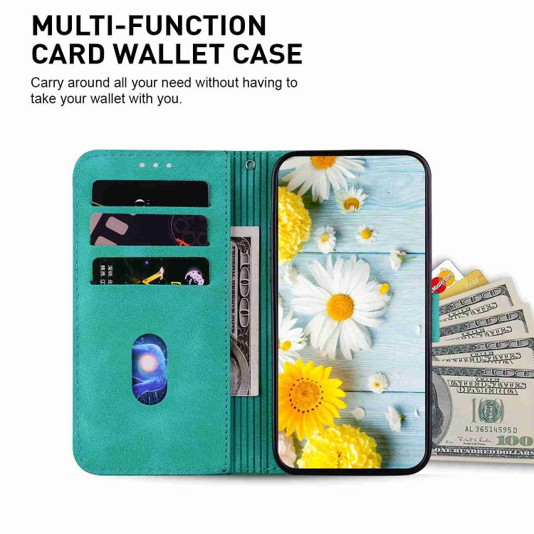 Lily Embossed Leather Phone Case, For iPhone 13, For iPhone 13 mini, For iPhone 12 / 12 Pro, For iPhone 12 Pro Max