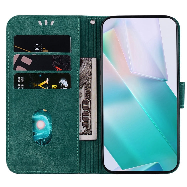 Little Tiger Embossed Leather Phone Case, For iPhone 15, For iPhone 14 Plus, For iPhone 14, For iPhone 14 Pro