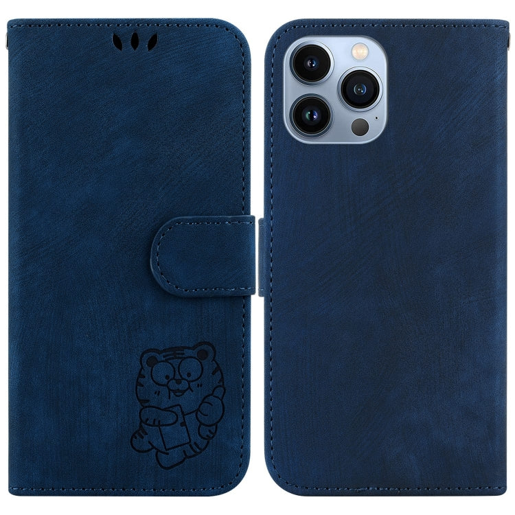 Little Tiger Embossed Leather Phone Case, For iPhone 14 Pro Max, For iPhone 7 / 8 / SE 2022 / 2020, For iPhone 13 Pro Max, For iPhone 13 Pro