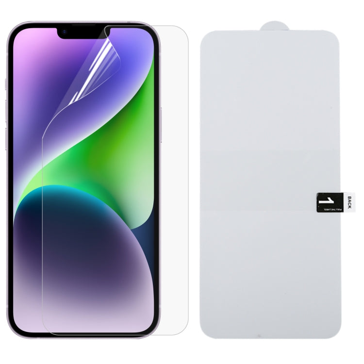 Full Screen Protector Explosion-proof Hydrogel Film, For iPhone 16 Pro Max, For iPhone 16 Pro, For iPhone 16 Plus, For iPhone 16, For iPhone 15 Pro Max, For iPhone 15 Pro, For iPhone 15 Plus, For iPhone 15
