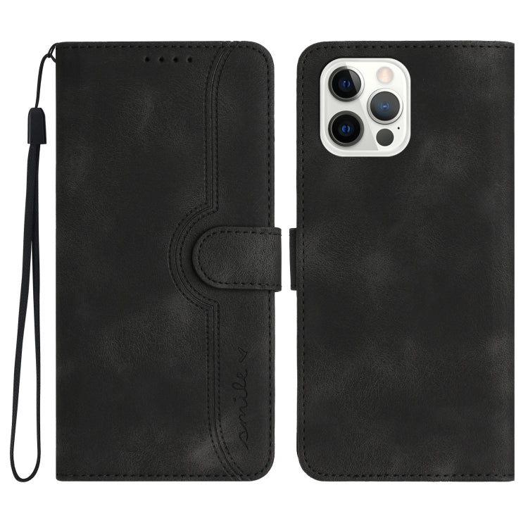 Heart Pattern Skin Feel Leather Phone Case, For iPhone 16, For iPhone 15 Pro Max, For iPhone 15 Pro, For iPhone 15 Plus