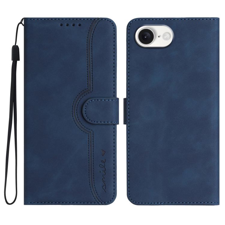 Heart Pattern Skin Feel Leather Phone Case, For iPhone 17 Pro Max, For iPhone 17 Pro, For iPhone 17, For iPhone Air