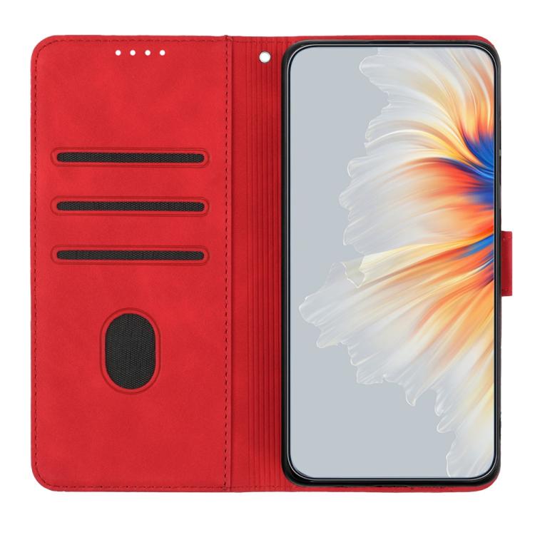 Heart Pattern Skin Feel Leather Phone Case, For iPhone 17 Pro Max, For iPhone 17 Pro, For iPhone 17, For iPhone Air