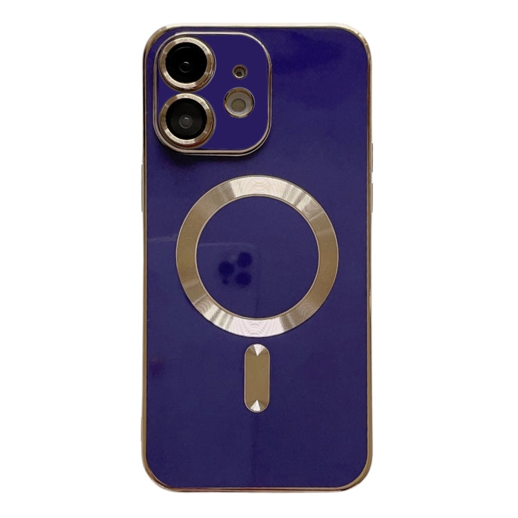 Magsafe Plating TPU Phone Case with Lens Film, For iPhone 13 Pro Max, For iPhone 13 Pro, For iPhone 13, For iPhone 12