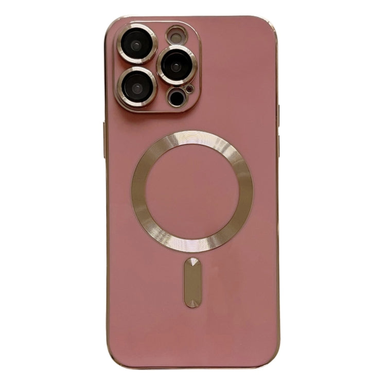 Magsafe Plating TPU Phone Case with Lens Film, For iPhone 13 Pro Max, For iPhone 13 Pro, For iPhone 13, For iPhone 12