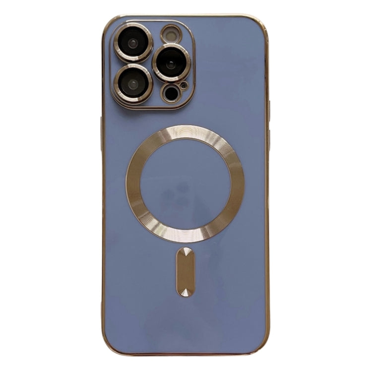 Magsafe Plating TPU Phone Case with Lens Film, For iPhone 14 Plus, For iPhone 14, For iPhone 14 Pro, For iPhone 14 Pro Max