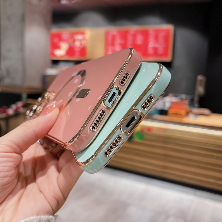 Magsafe Plating TPU Phone Case with Lens Film, For iPhone 12 Pro Max, For iPhone 12 Pro, For iPhone 11 Pro Max, For iPhone 11