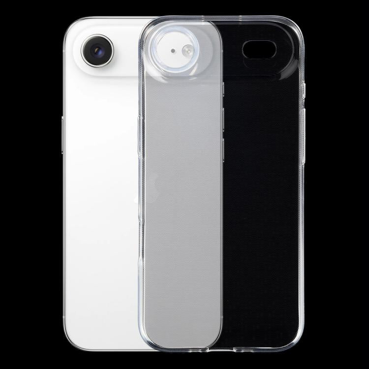 Ultra-thin Transparent TPU Phone Case, For iPhone 16e, For iPhone 16 Pro Max, For iPhone 16 Pro, For iPhone 16 Plus, For iPhone 16, For iPhone 15 Pro Max, For iPhone 15 Pro, For iPhone 15 Plus, For iPhone 15