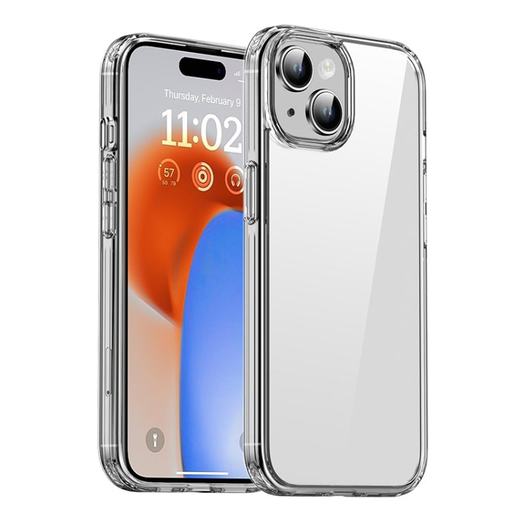 iPAKY Hanguang Series Transparent TPU+PC Phone Case, For iPhone 15 Pro Max, For iPhone 15 Pro, For iPhone 15 Plus, For iPhone 15