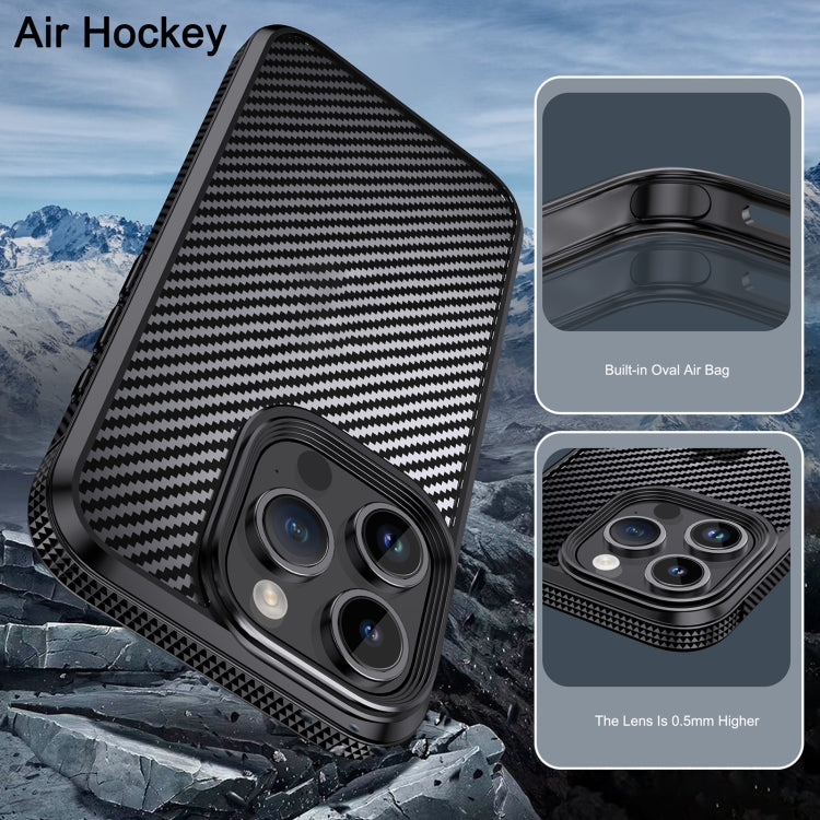 iPAKY MG Series Carbon Fiber PC + TPU Protective Phone Case, For iPhone 15 Pro Max, For iPhone 15 Pro, For iPhone 15 Plus, For iPhone 15