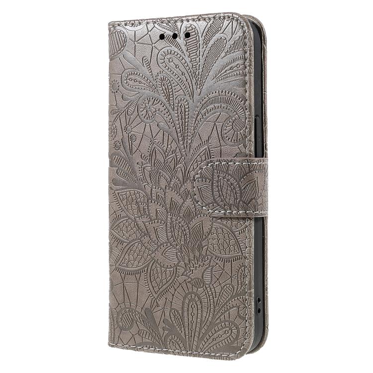 Lace Flower Embossing Flip Leather Phone Case, For iPhone 17 Pro Max, For iPhone 17 Pro, For iPhone 17, For iPhone Air