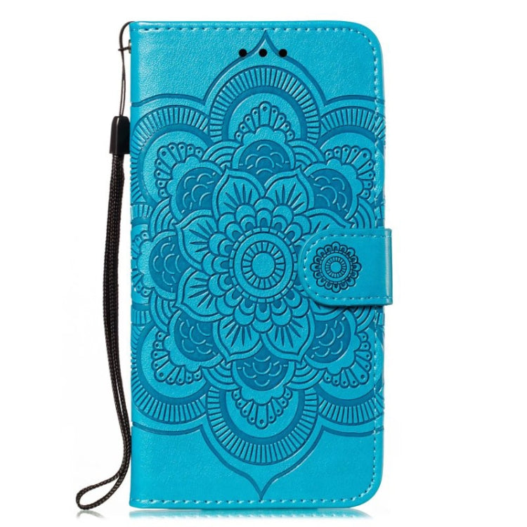 Mandala Embossing Pattern Horizontal Flip Leather Phone Case, For iPhone 16, For iPhone 15 Pro Max, For iPhone 15 Pro
