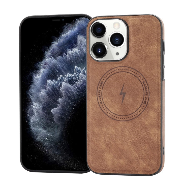 Side PU Hybrid TPU Magsafe Phone Case, For iPhone 11, For iPhone 11 Pro, For iPhone XR, For iPhone XS Max