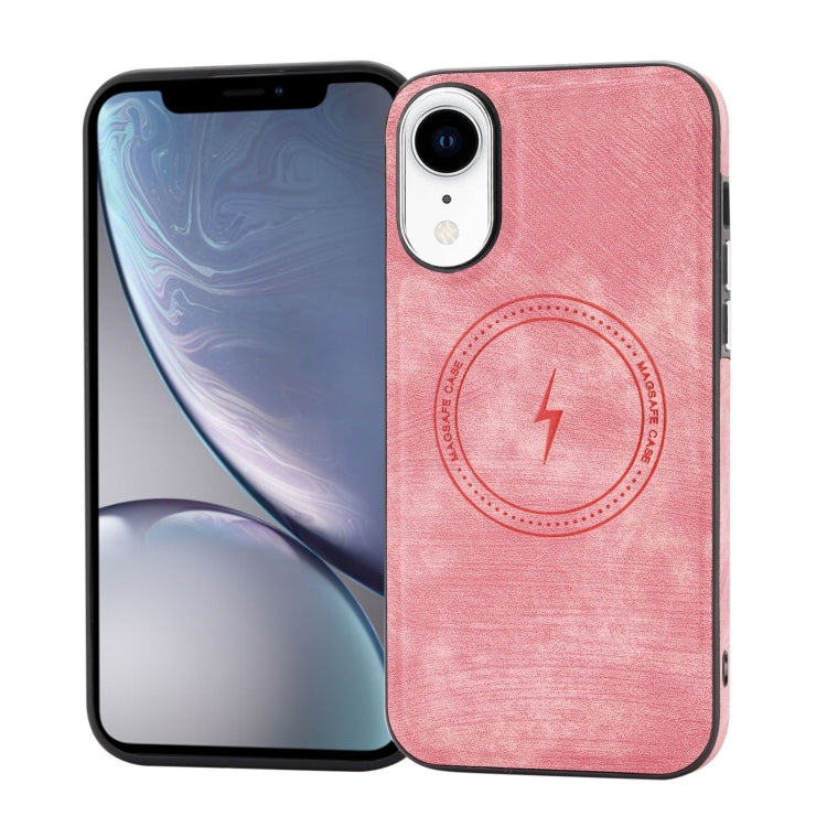 Side PU Hybrid TPU Magsafe Phone Case, For iPhone 11, For iPhone 11 Pro, For iPhone XR, For iPhone XS Max