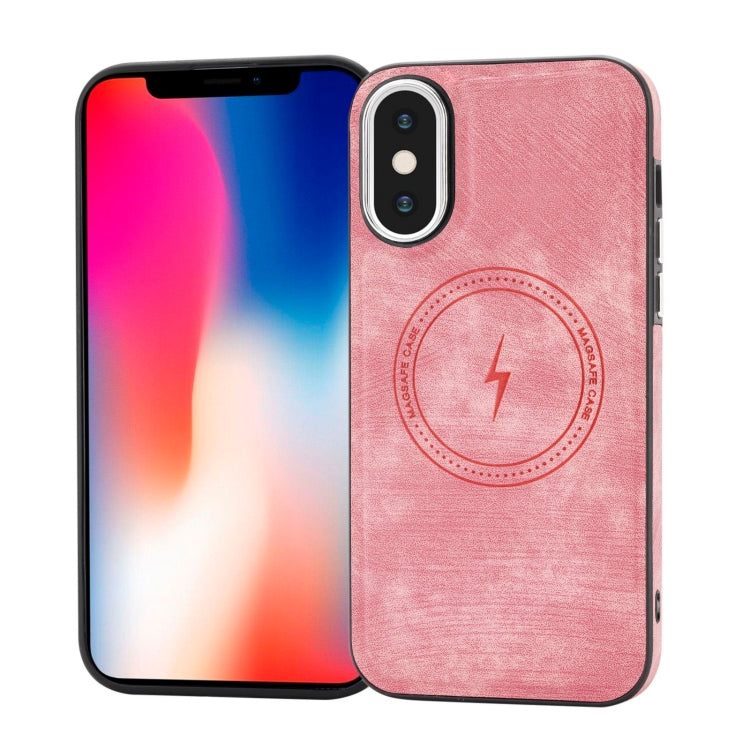 Side PU Hybrid TPU Magsafe Phone Case, For iPhone XS /X, For iPhone 8 Plus / 7 Plus