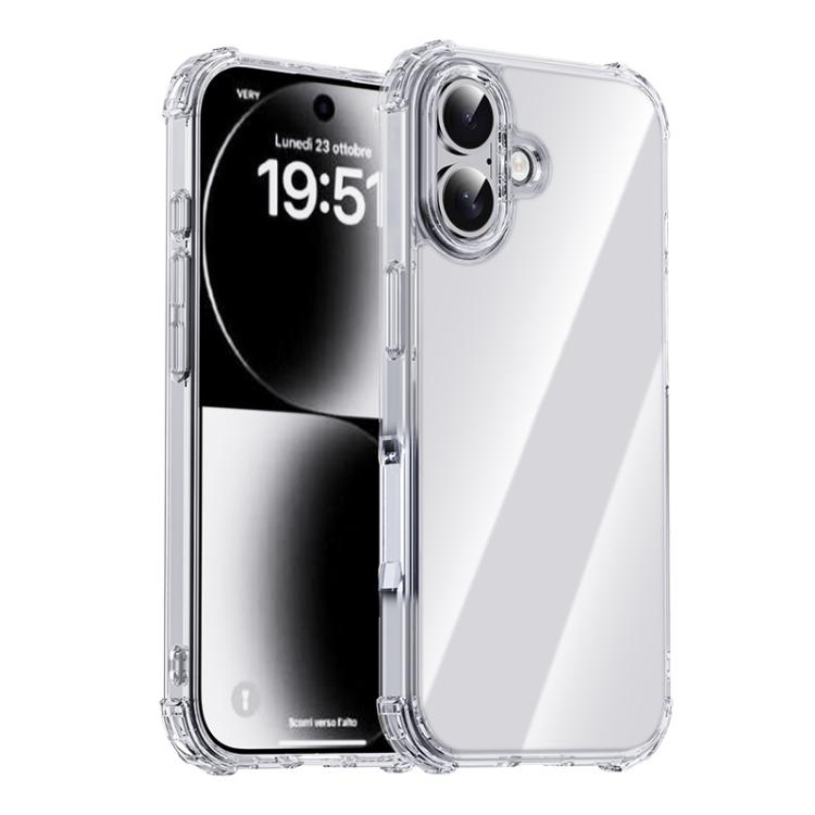 iPAKY XJ Series Transparent PC+TPU Phone Case, For iPhone 16 Pro Max, For iPhone 16 Pro, For iPhone 16 Plus, For iPhone 16, For iPhone 15 Pro Max, For iPhone 15 Pro, For iPhone 15 Plus, For iPhone 15