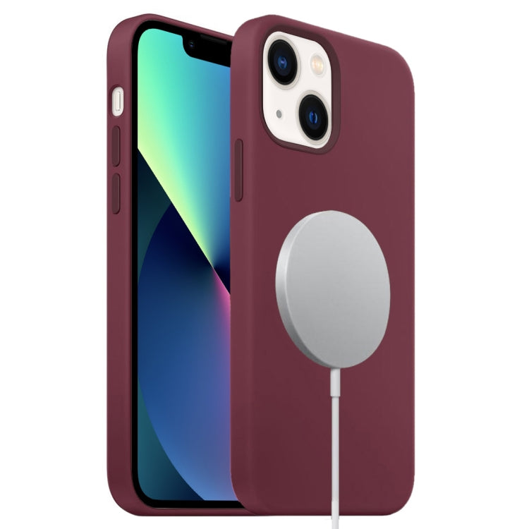 Liquid Silicone Full Coverage MagSafe Phone Case, For iPhone 15 Pro
