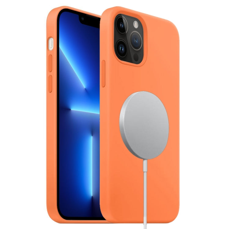 Liquid Silicone Full Coverage MagSafe Phone Case, For iPhone 15 Pro Max