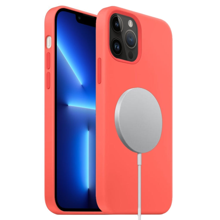 Liquid Silicone Full Coverage MagSafe Phone Case, For iPhone 15 Pro Max