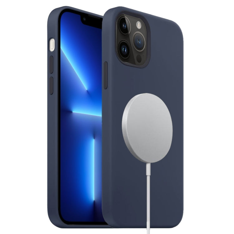 Liquid Silicone Full Coverage MagSafe Phone Case, For iPhone 15 Pro Max