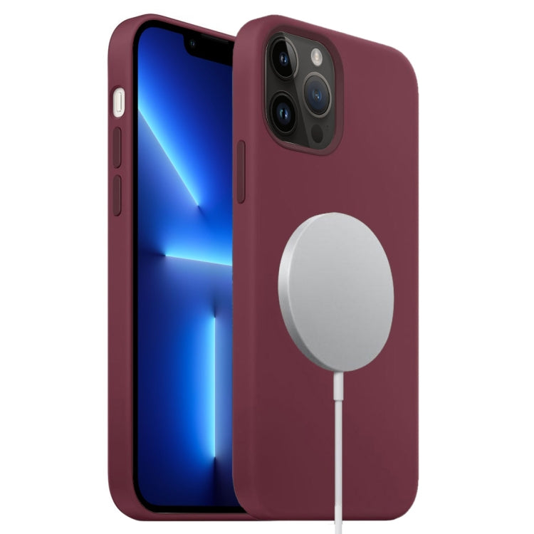 Liquid Silicone Full Coverage MagSafe Phone Case, For iPhone 15 Pro Max