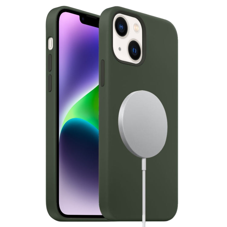 Liquid Silicone Full Coverage MagSafe Phone Case, For iPhone 16