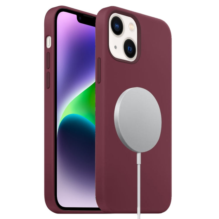 Liquid Silicone Full Coverage MagSafe Phone Case, For iPhone 16 Plus